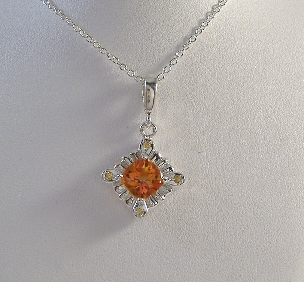 Poppy Topaz Pendant