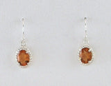 Small Dangle Halo Earrings