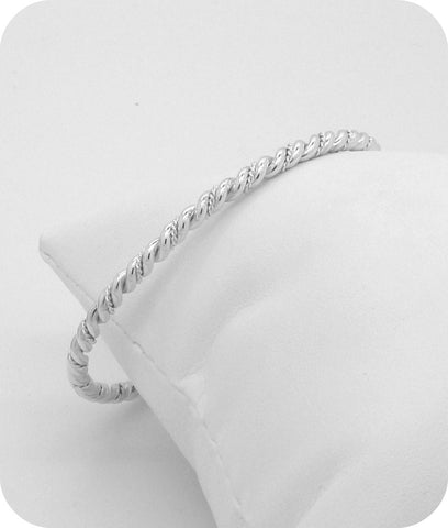 "Entwined" Bangle Bracelet