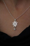 Small Silver Huguenot Cross