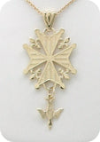 "Coligny" Pectoral Huguenot Cross