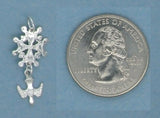 Petite Huguenot Cross Dangle Earrings