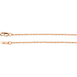14K Gold fine rope chain