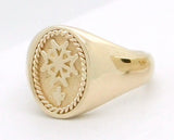 Ladies Huguenot Cross Ring
