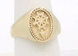 Ladies Huguenot Cross Ring