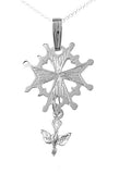 Small Silver Huguenot Cross