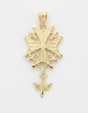 "Legacy" Gold Huguenot Cross