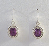 Victorian Dangle Gemstone Earrings