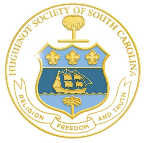 Huguenot Society of South Carolina Pin