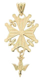 "Coligny" Pectoral Huguenot Cross