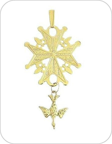 Huguenot Cross Necklace