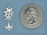 Small Huguenot Cross Bundle in Sterling Silver