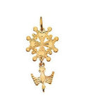 Petite Huguenot Cross Necklace